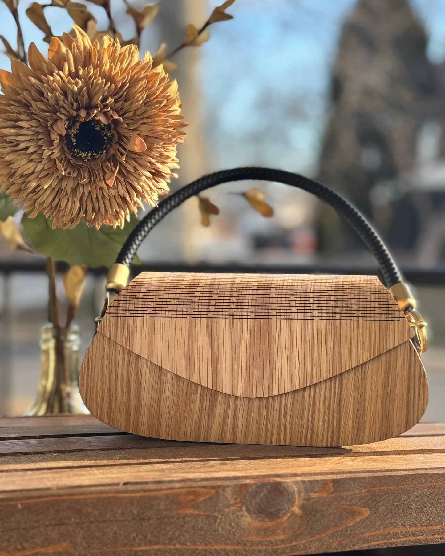 The Greyson Bag in White Oak