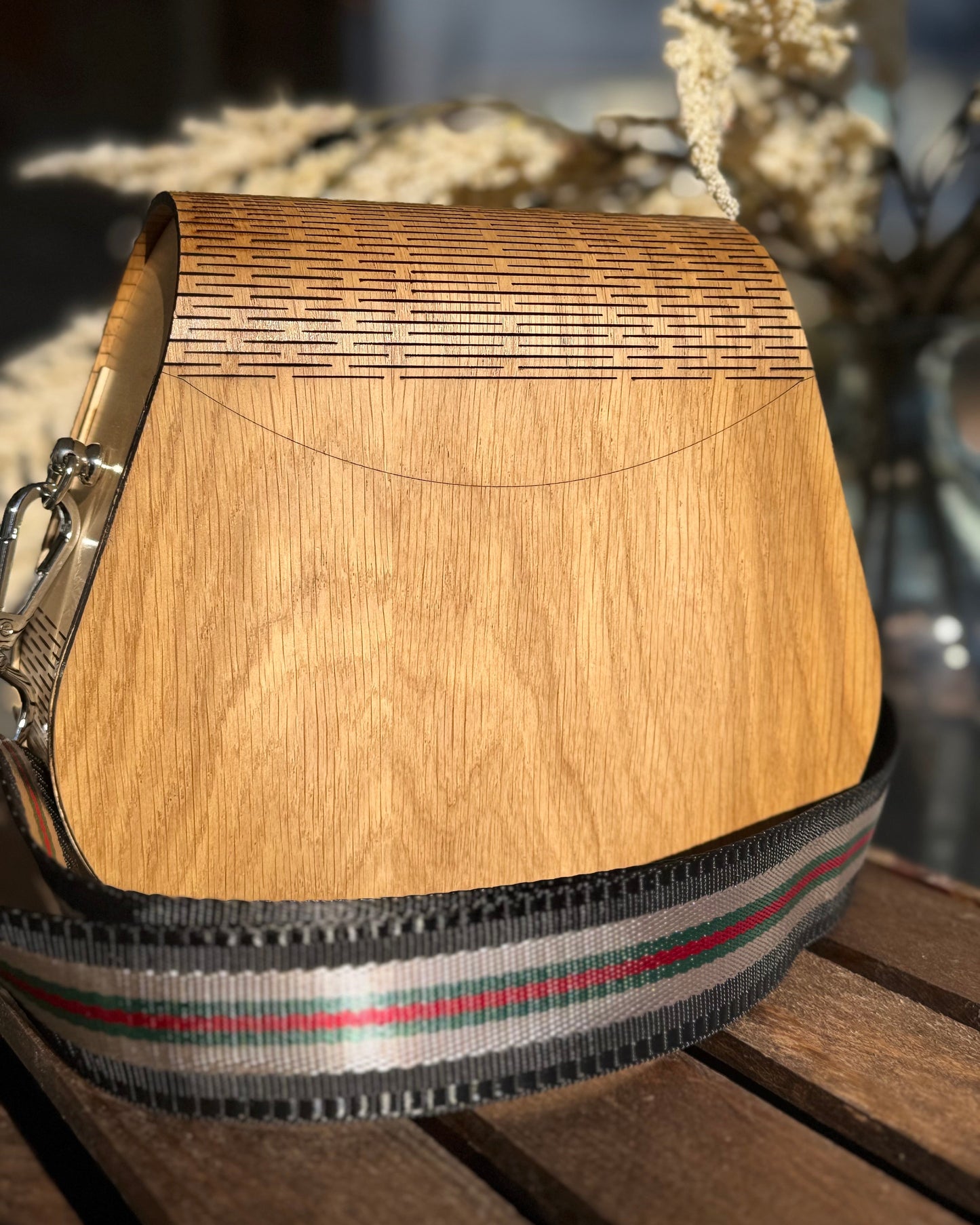 The Billy Bag w/Cherry and Maple wood