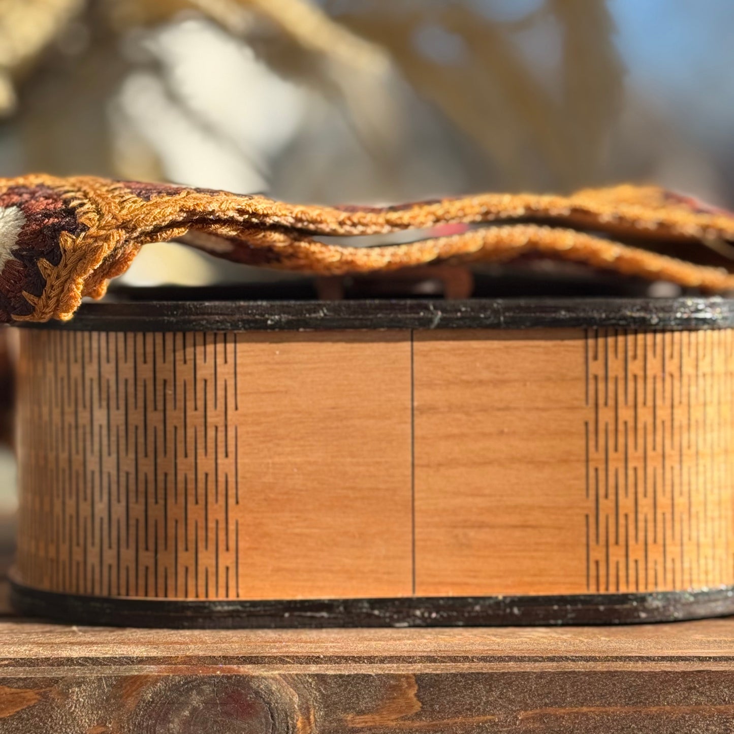 The Billy Bag w/Sapele and Maple wood