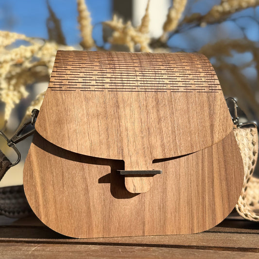 The Billy Bag w/Walnut wood