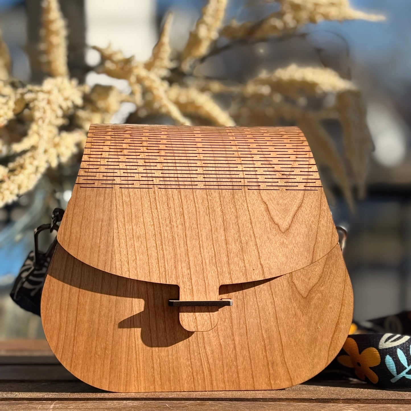 The Billy Bag w/Cherry Wood