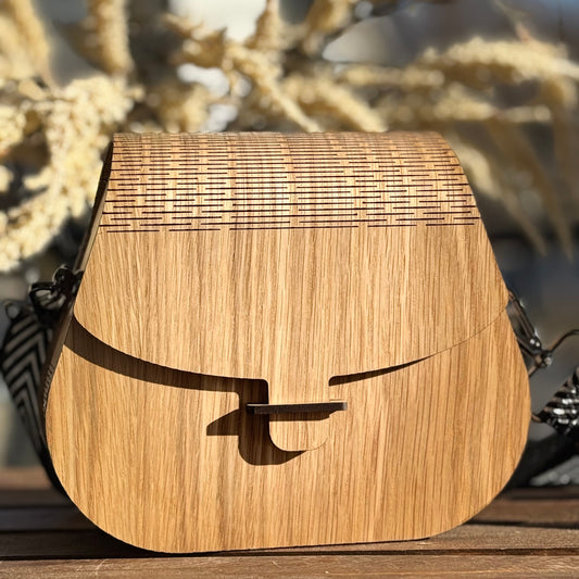 The Billy Bag w/white oak wood